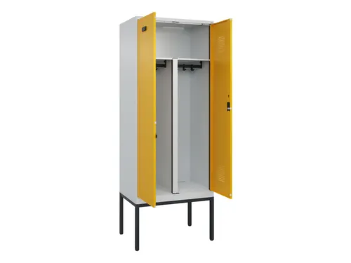 PBM-locker,HxBxD 2120x800x500mm,2vak,vak B 400mm,cil.-slot