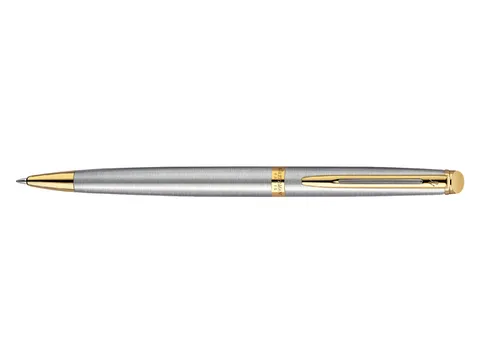 Balpen Waterman Hémisphère Stainless Steel GT Medium Blauwe inkt