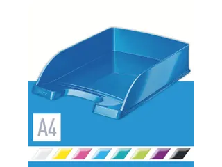 Brievenbak Leitz WOW Plus A4 blauw - 2