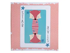 Fotoalbum 30p. wit 2 5x25cm CARTE JEU r/b