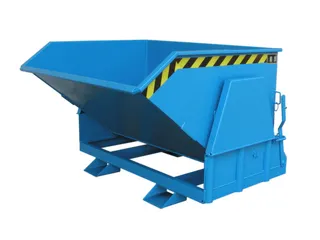 Kiepbak Hxbxd 1070x1150x1430mm 0.80m³ 245kg 1500kg Ral5012 - 1