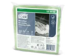 Tork 183602 Premium Microvezel Reinigingsdoek Groen