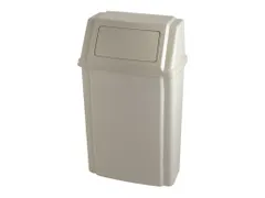 Slim Jim-Wandcontainer Inhoud 56.8 Liter Beige Rubbermaid