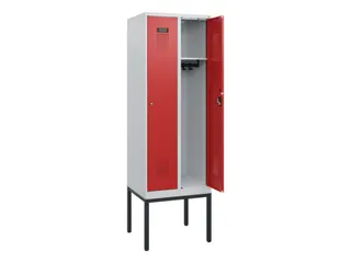 schoollocker,HxBxD 1950x600x500mm,2vak,vak B 300mm,cil.-slot - 1