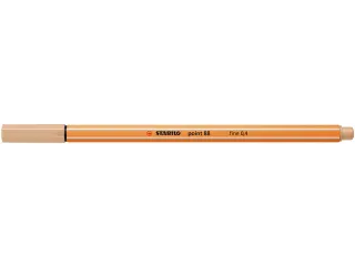 Fineliner STABILO point 88/86 fijn nude - 9