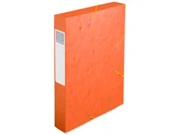 CARTOBOX glanskarton rug 60mm oranje
