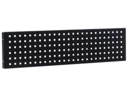 zichtscherm,v. balie,HxB 250x1000mm,perforatieplaat,zwart