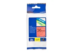 Labeltape Brother P-touch TZe-461 standaard 36mm zwart op rood