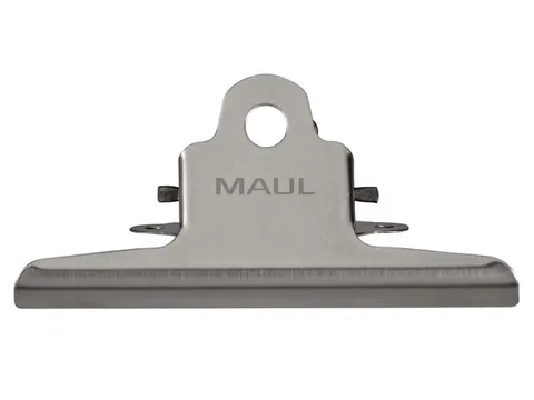 Papierklem MAUL Classic RVS 147mm capaciteit 20mm zilver