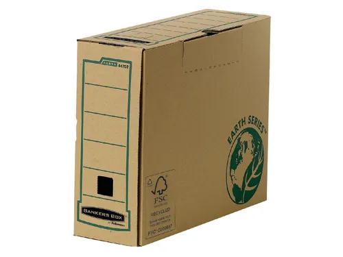 Opbergdoos R-kive Earth Serie Fsc 100mm A4 Transfer bruin
