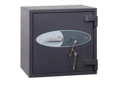 kluis,HxBxD 580x580x545mm,1niveaus,romp RAL7024,front RAL7024