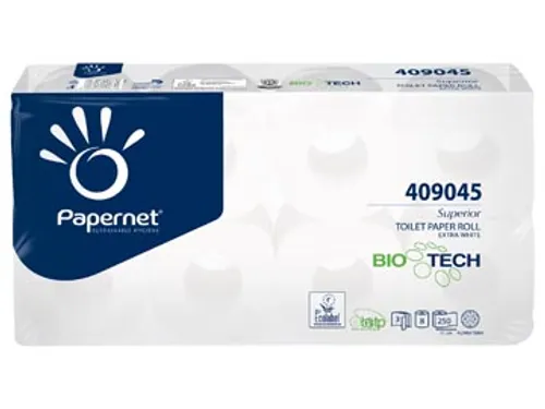 Papernet Toiletpapier 409045 Bio Tech 2-Laags 250 vel Wit
