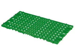 Roostertegel Hd-pe Lxbxh 800x400x25mm Groen - 1