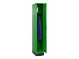 locker,HxBxD 1950x300x500mm,1vak,vak B 300mm,draaigrendel,sokkel