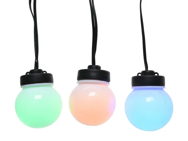 Partylight Lumineo led outdoor 20 bollen 950cm assorti