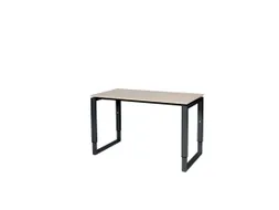 Domino Plus Bureau Hoogte Verstelbaar 1200x600mm Robson Eiken Zwart
