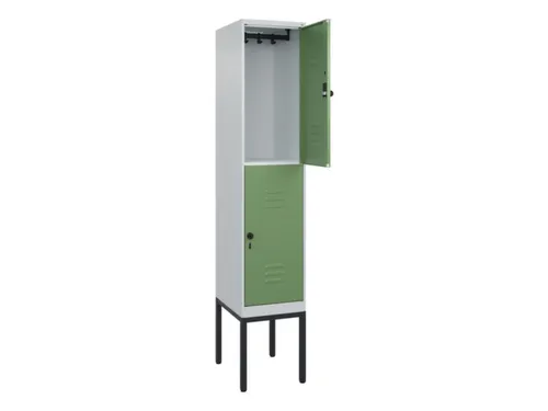 dubbeldekse locker,HxBxD 2120x400x500mm,1x2vak.,vak B 400mm