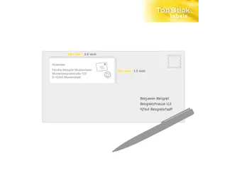 Etiketten universele labels A4 permanent 99,1x38,1mm Wit 1400 stuks - 3