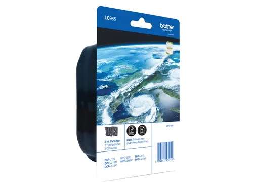 Brother LC-985BK Duopack Zwart Inktcartridges Origineel