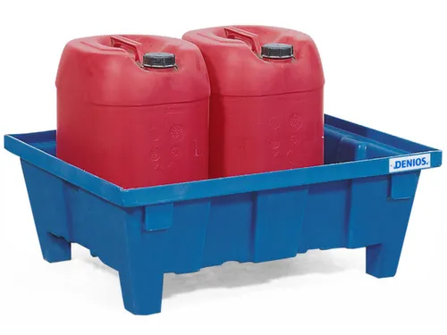 PE-opvangbak,v. 2x60l vat,opvangvol. 60l,HxBxD 315x645x795mm
