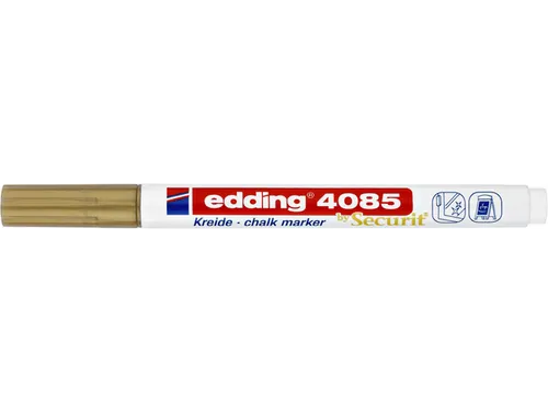 Krijtstift edding by Securit 4085 rond 1-2mm goud