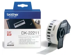 Etiket Brother DK-22211 29mm 15-meter witte film