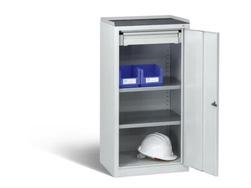 bijzetkast,HxBxD 1000x500x500mm,2xinlegbodem,1lade(n),cilinderslot