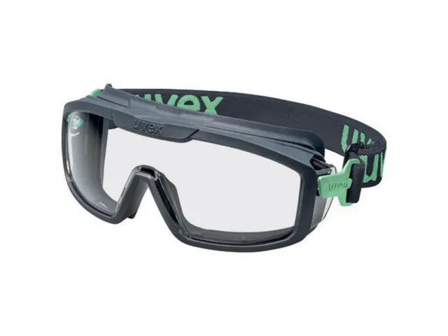 Uvex 9143297 I-Guard+ Planet ruimzichtbril, heldere lens