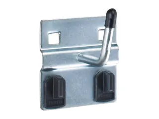 schuine haak,v. perfoplaat,L 25mm - 2