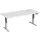 Elektrisch ihv bureau,HxBxD 730-1230x1800x800mm,blad lichtgrijs