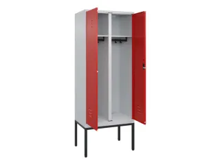 locker voor scheiding van kleding,HxBxD 2120x800x500mm,2vak - 2