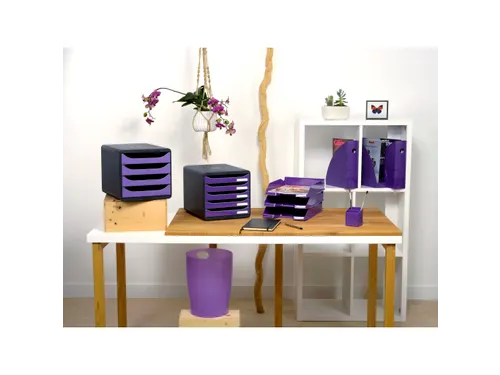 Brievenbak COMBO MIDI violet glossy