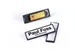 Badge Clip Card à Aimant 17x67mm Noir