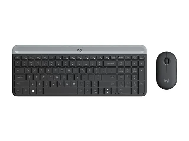 Logitech MK470 QWERTY Toetsenbord + Muis