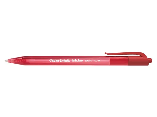 Balpen Paper Mate Inkjoy 100RT medium rood