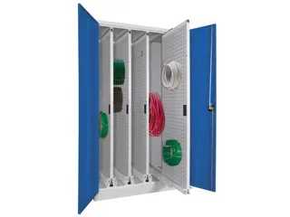 verticale kast cil.slot HxBxD 1950x1000x600mm RAL7035 front RAL5012 - 2