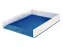 Brievenbak Leitz WOW wit/blauw C4 A4+