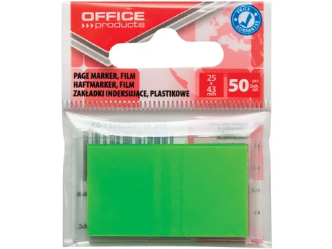 Index 25X43Mm Ophangzakje 50T Groen