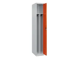 locker voor scheiding van kleding,HxBxD 1850x300x500mm,1vak