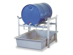 Aftapstelling Bxdxh 990X700X840Mm V. 1X200L Vat M. Bak 220L