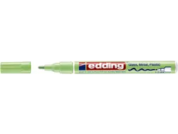 Viltstift Edding 751 lakmarker rond pastel groen 1-2mm