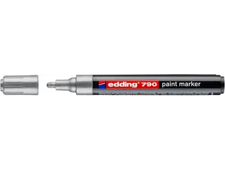Paintmarker edding 790 op alcoholbasis 2-3mm zilver - 2