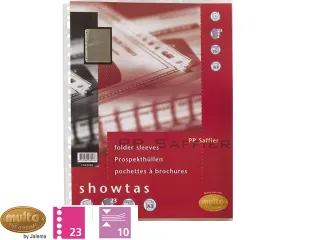 Showtas Multo 23-gaats Pp nerf 0.08mm A3 Formaat Landscape - 2