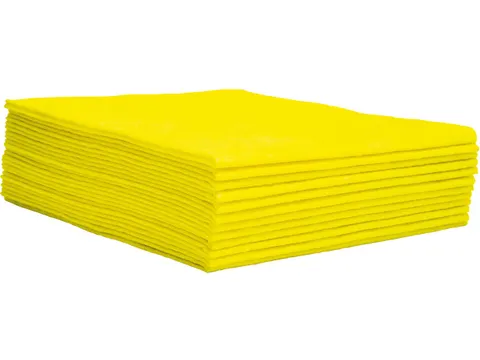 Universele poetsdoek geel 150 stuks