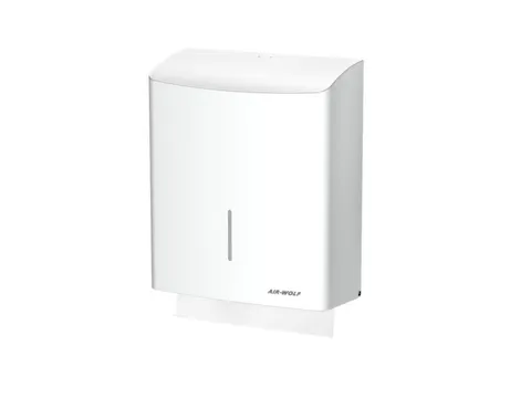 handdoekdispenser,HxBxD 333x265x141mm,v. 600doeken,behuizing RVS