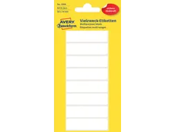 Etiket Avery Zweckform 3086 50x14mm wit 64 stuks