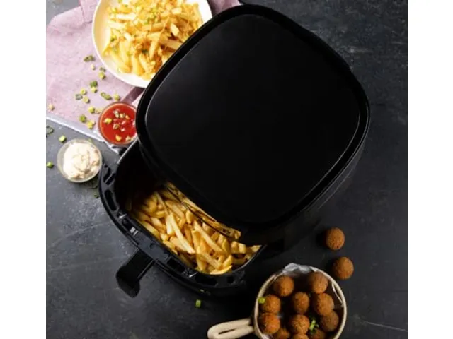 Friteuse à air chaud avec fenêtre de visualisation 8 litres