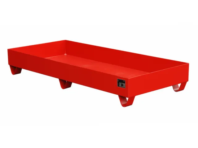 Systeem-Opvangbak 3x 200l Opvangvol. 217l 275x 1800x 800mm Ral 3000