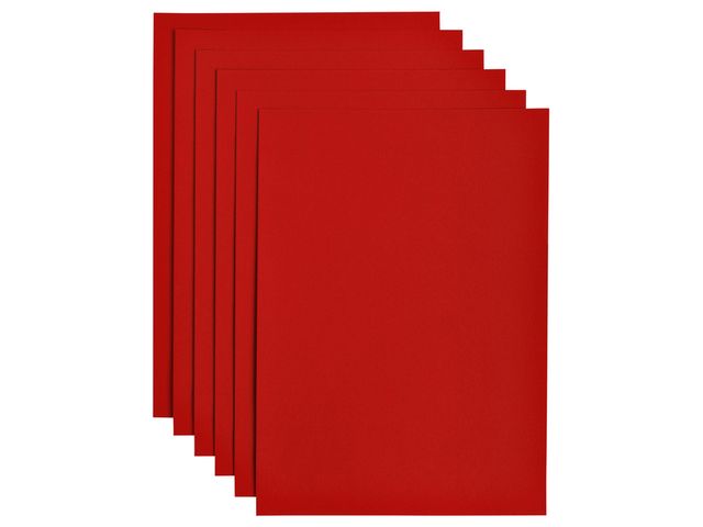 Kopieerpapier Papicolor A4 200gr 6vel rood | A4PapierOnline.nl