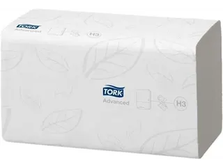 Tork 290143 Handdoek Advanced H3 Singlefold 2-laags Wit 15x250 stuks - 2